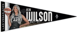 A'ja Wilson Las Vegas Aces Official WNBA Basketball Signature Series Premium Felt Pennant - Wincraft