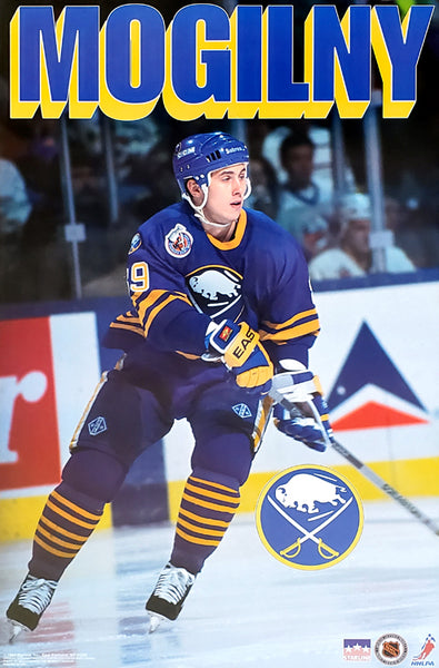 Alexander Mogilny "Classic Action" Buffalo Sabres NHL Action Poster - Starline 1992