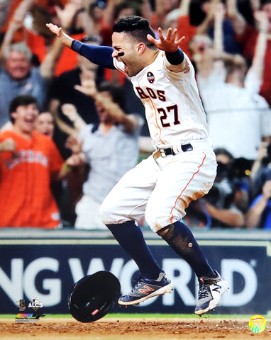 Jose Altuve 2017 ALCS Game 2 "Altuve's Dash" Houston Astros Premium Poster Print - Photofile 16x20