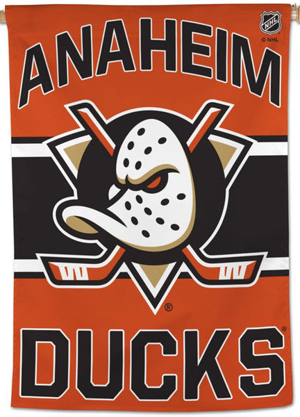 Anaheim Ducks Official NHL Hockey Team Premium 28x40 Wall Banner - Wincraft Inc.