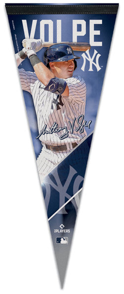 Anthony Volpe New York Yankees Signature Series Premium Felt Collector's Pennant - Wincraft 2023