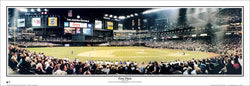 Arizona Diamondbacks Chase Field First Pitch (1998) Panoramic Poster Print - Everlasting Images