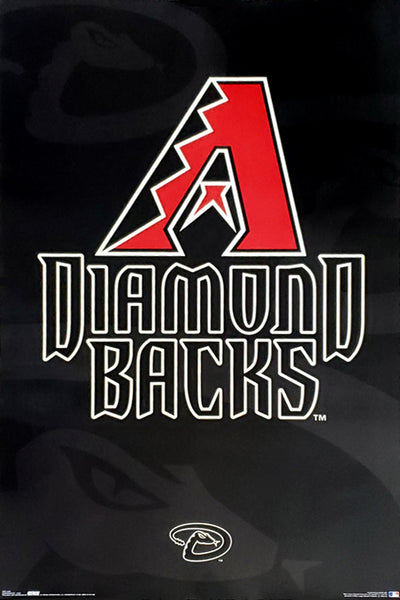 Arizona Diamondbacks Official MLB Baseball Team Logo Poster - Costacos 2007