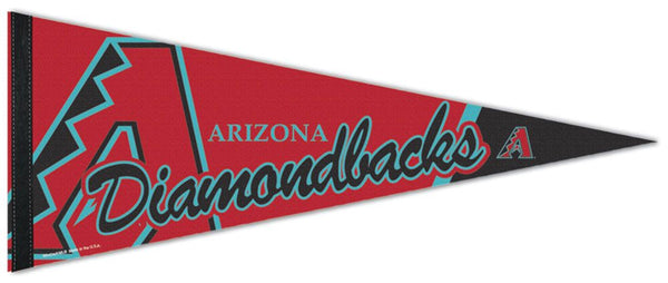 Arizona Diamondbacks Logo-Style Official MLB Baseball Premium Felt Pennant - Wincraft