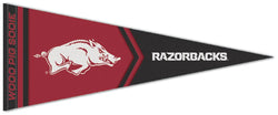 Arkansas Razorbacks "WOO PIG SOOIE" Official NCAA Team Premium Felt Pennant - Wincraft Inc.