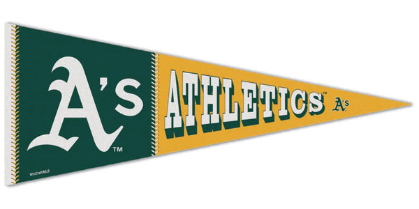 Athletics A's Official MLB Premium Felt Team Pennant - Wincraft Inc.