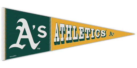 Athletics A's Official MLB Premium Felt Team Pennant - Wincraft Inc.