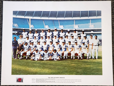 Hank Aaron Men's Atlanta Braves 1974 Throwback Jersey - White