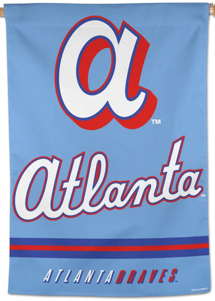 Atlanta Braves "Channel" City Connect Edition Premium 28x40 Wall Banner - Wincraft 2026