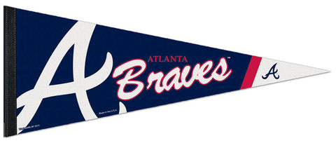 Atlanta Braves Official MLB Baseball Team Logo Premium Felt Pennant - Wincraft Inc.