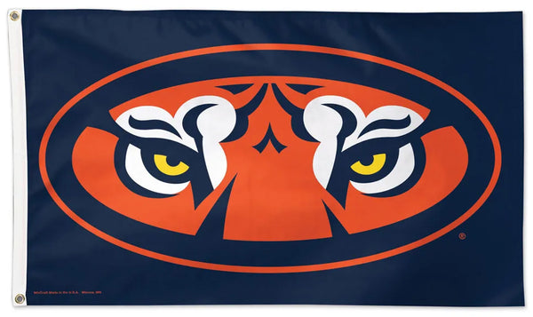 Auburn Tigers "Tiger Eyes" Official NCAA Team Deluxe 3'x5' Flag - Wincraft Inc.
