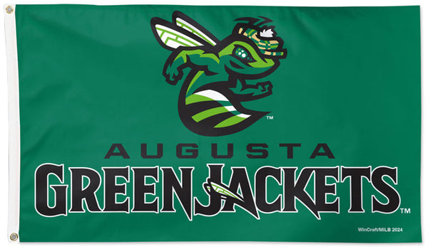 Augusta GreenJackets Official Minor League Baseball Deluxe-Edition 3'x5' Flag - Wincraft