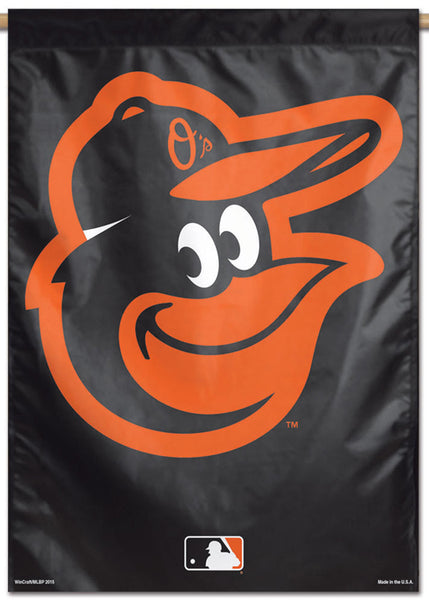 Baltimore Orioles "Smilin' Bird" Official Team Logo Premium 28x40 Wall Banner - Wincraft Inc.