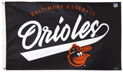 Baltimore Orioles Retro Cooperstown Collection Official MLB Baseball Team Logo 3'x5' Flag - Wincraft