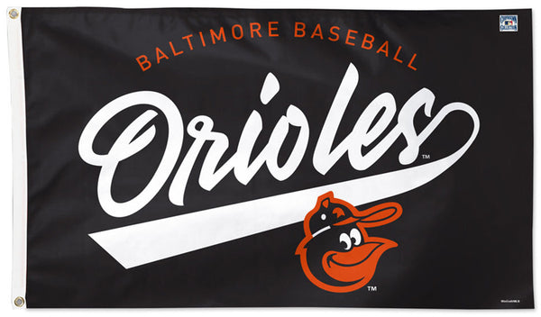 Baltimore Orioles Retro Cooperstown Collection Official MLB Baseball Team Logo 3'x5' Flag - Wincraft