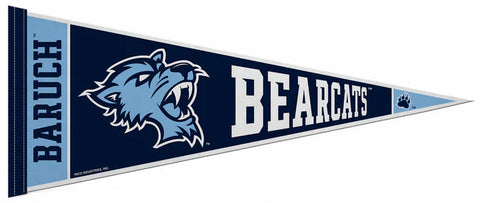 Baruch College BEARCATS Official NCAA Team Felt Pennant - Rico Inc.
