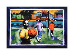 Basketball Art "The Winner" by H.C. Porter 18x24 Premium Poster Print - Paloma Editions 1998