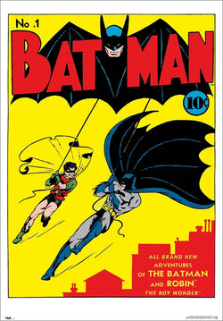 Batman #1 (Spring 1940) Official DC Comics Cover 22x34 Poster Reproduction - Trends International