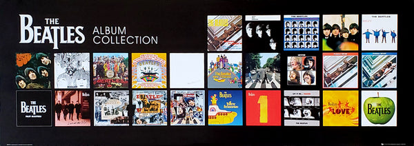 The Beatles "Album Collection" Premium 13x37 Poster Print - GB Eye Inc.