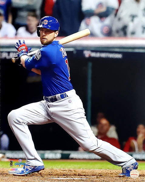 Ben Zobrist 2016 World Series "Game-Winner" Chicago Cubs Premium Poster Print - Photofile 16x20