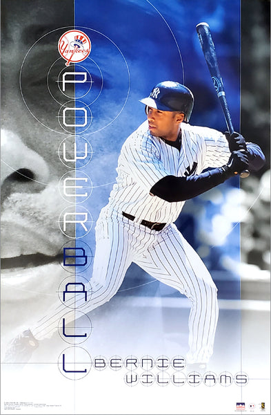 Bernie Williams "Powerball" New York Yankees Poster - Starline 2002