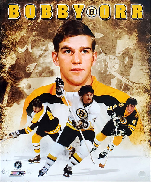 Bobby Orr "The Legend" Boston Bruins Career Profile Premium Poster Print - Photofile Inc.