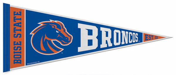 Boise State University BRONCOS Official NCAA Team Felt Pennant - Rico Inc.