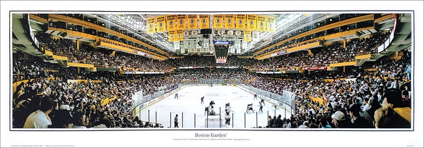 Boston Bruins Final Regular-Season Game at Boston Garden Panoramic Poster Print - Everlasting Images 1995