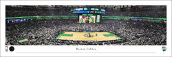 Boston Celtics NBA Game Night at TD Garden Panoramic Poster Print - Blakeway Worldwide
