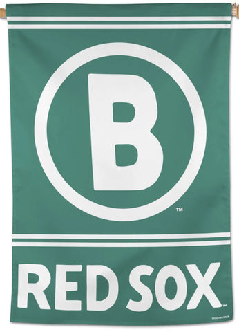 Boston Red Sox "Fenway Green" Official MLB City Connect Premium 28x40 Wall Banner - Wincraft Inc.