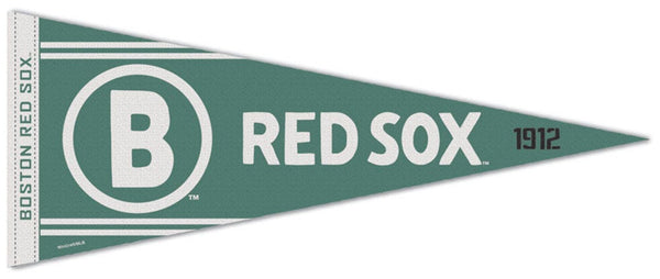 Boston Red Sox Official MLB City Connect "Fenway Green" Style Premium Felt Pennant - Wincraft