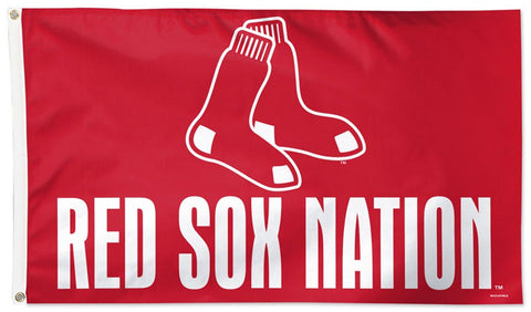 Boston Red Sox "Red Sox Nation" Official MLB 3'x5' Team Flag - Wincraft
