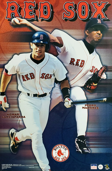 Boston Red Sox "The Franchise" Poster (Pedro Martinez, Nomar Garciaparra) - Starline 2000
