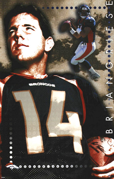 Brian Griese "Broncos Pride" Denver Broncos QB NFL Action Poster - Costacos 2000