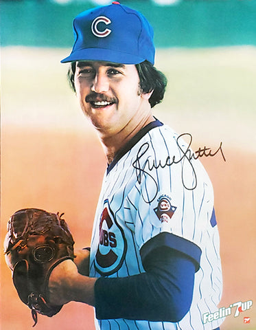 Bruce Sutter Feelin' 7-Up Chicago Cubs Vintage Poster - 7-Up