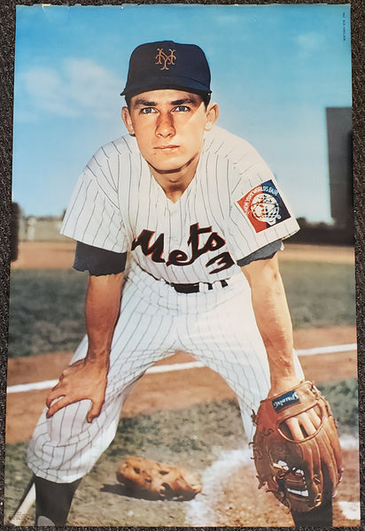 Bud Harrelson "SI Classic" New York Mets Baseball Vintage Original Poster (#6N3)- Renselaar Corp. 1968