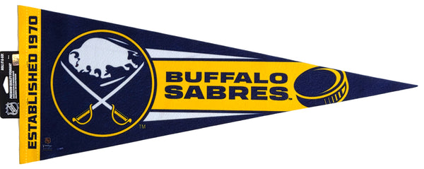 Buffalo Sabres Official NHL Hockey Premium Felt Collector's Pennant - Wincraft