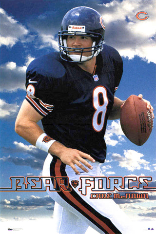 Cade McNown "Bear Force" Chicago Bears QB Poster - Costacos 1999