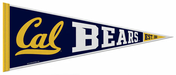 University of California, Berkeley Bears CAL-Style Official NCAA Team Felt Pennant - Rico Inc.