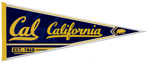 University of California, Berkeley CAL GOLDEN BEARS Official NCAA Team Felt Pennant - Rico Inc.