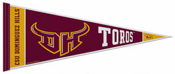 Cal State Dominguez Hills CSUDH TOROS Official NCAA Team Felt Pennant - Rico Inc.