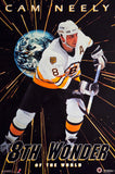 Cam Neely "8th Wonder of the World" Boston Bruins 1994 NHL Theme Action Poster - Costacos Final Stock Collection