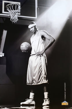 Carmelo Anthony "Shining Light" Denver Nuggets NBA Basketball Poster - Costacos 2003