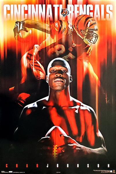 Cincinnati Bengals Chad Johnson Limited Art Lithograph