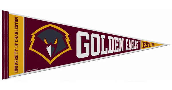 University of Charleston GOLDEN EAGLES Official NCAA Team Felt Pennant - Rico Inc.