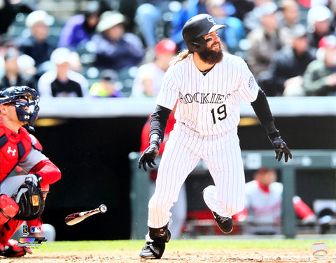 Charlie Blackmon "Hitting Machine" Colorado Rockies 2017 Premium Poster Print - Photofile 16x20