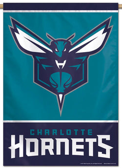 Charlotte Hornets Official NBA Basketball Premium 28x40 Team Logo Wall Banner - Wincraft Inc.
