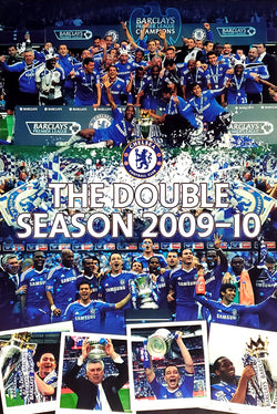 Chelsea FC "The Double 2010" Official Championship Commemorative Poster - GB Eye (UK)