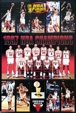 Michael Jordan 'First Of The Dynasty' Poster – Posters Plug