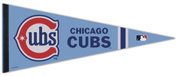 Chicago Cubs "The Blues" Official MLB City Connect 2025 Style Premium Felt Pennant - Wincraft Inc.